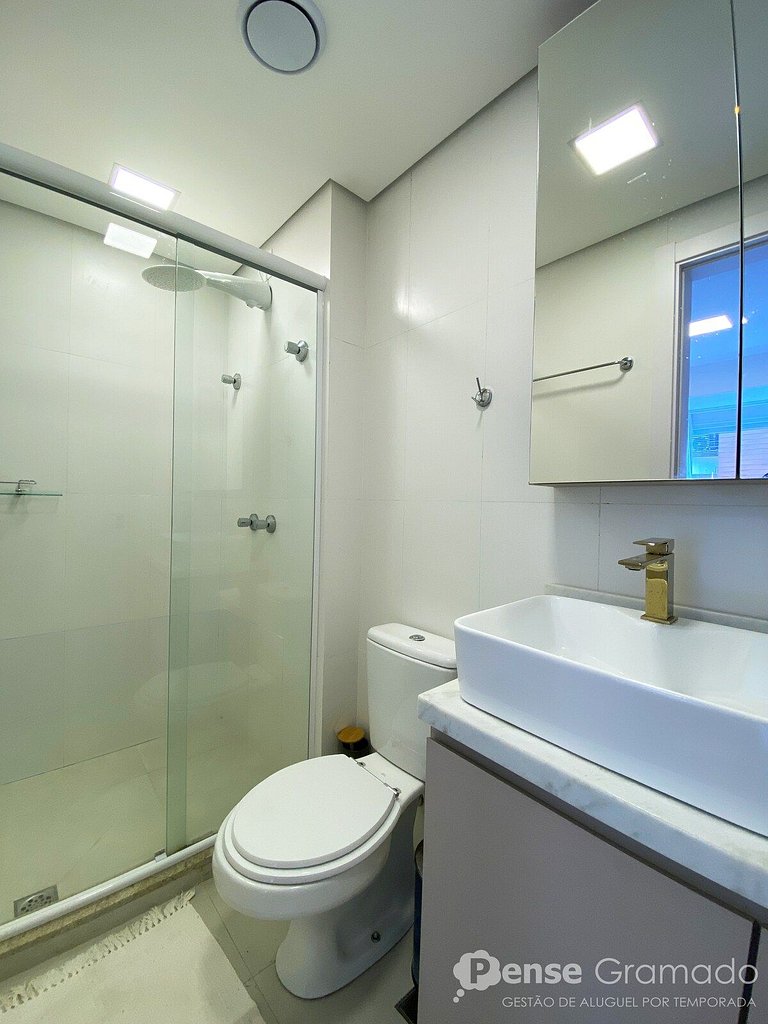 Apartamento no Centro de Gramado mobiliado, equipado e decor