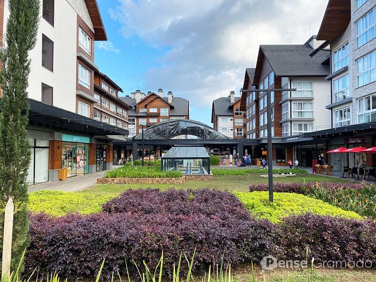 Vita - 2 suítes, Centro de Gramado a 650m da Rua Coberta