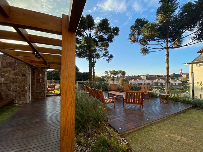 Bellag.308A - 2 suítes cond. c/ piscina e academia