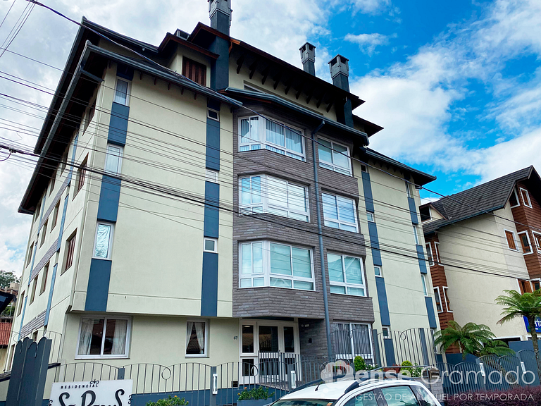 St. Petrus 303 - A 130m da Rua Coberta de Gramado