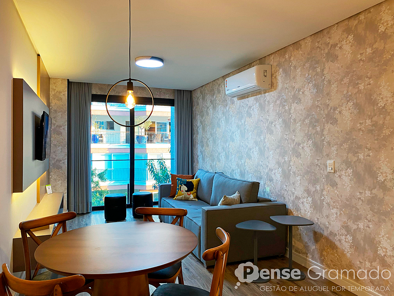 Storia 203 - Apto 2 suítes 400m da Rua Coberta de Gramado