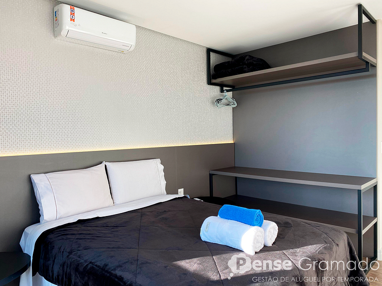 Storia 203 - Apto 2 suítes 400m da Rua Coberta de Gramado