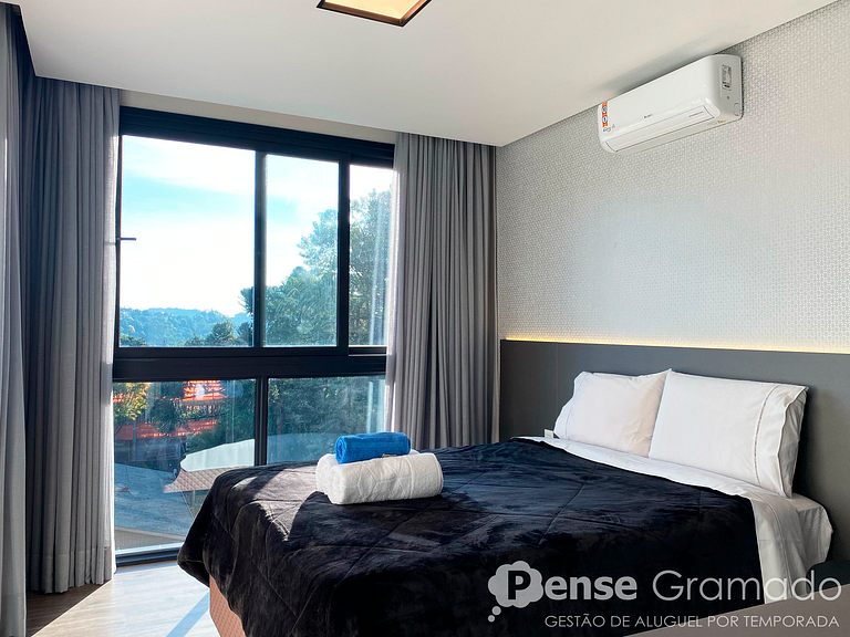 Storia 203 - Apto 2 suítes 400m da Rua Coberta de Gramado