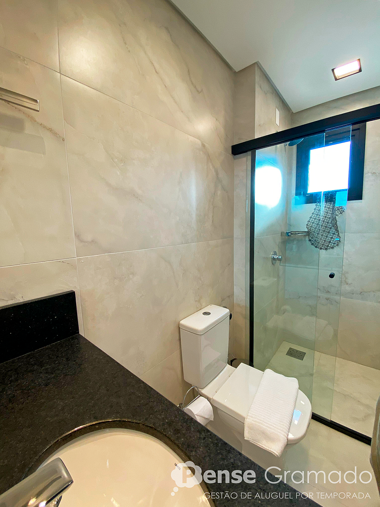 Storia 203 - Apto 2 suítes 400m da Rua Coberta de Gramado