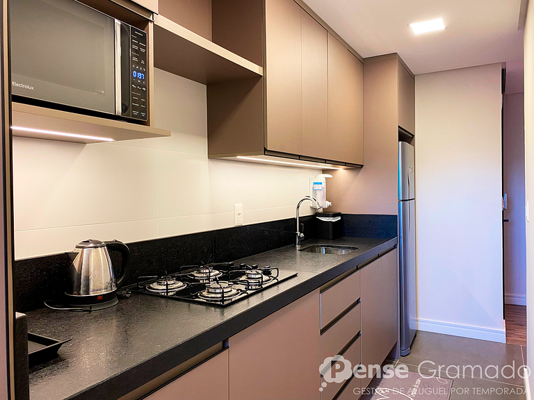 Storia 203 - Apto 2 suítes 400m da Rua Coberta de Gramado