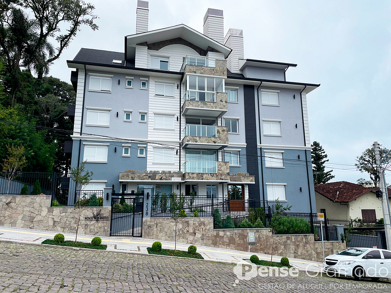 Angelo 202 - 2 suítes, 500m da Catedral de Pedra