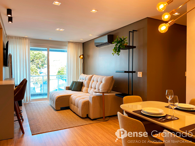 Angelo 202 - 2 suítes, 500m da Catedral de Pedra