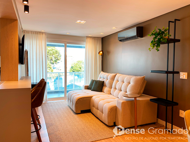 Angelo 202 - 2 suítes, 500m da Catedral de Pedra