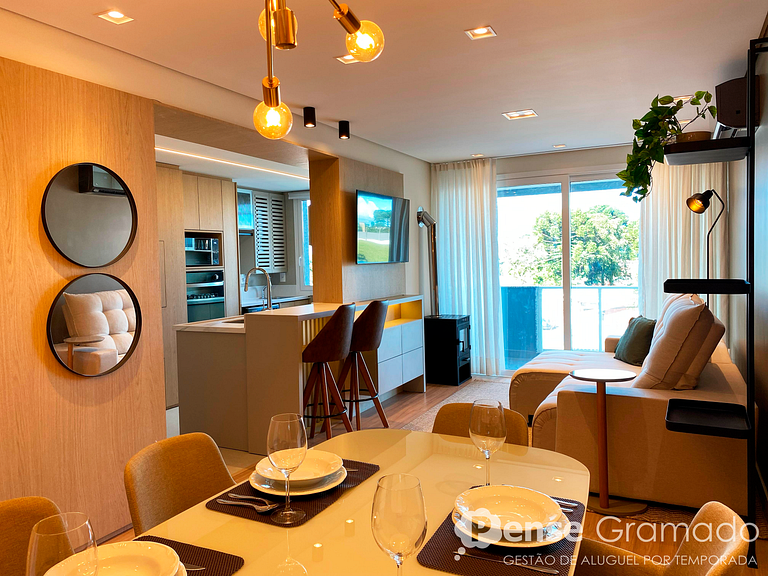 Angelo 202 - 2 suítes, 500m da Catedral de Pedra