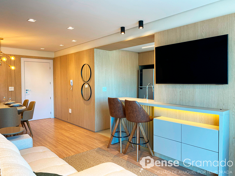 Angelo 202 - 2 suítes, 500m da Catedral de Pedra