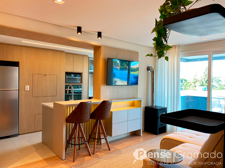 Angelo 202 - 2 suítes, 500m da Catedral de Pedra