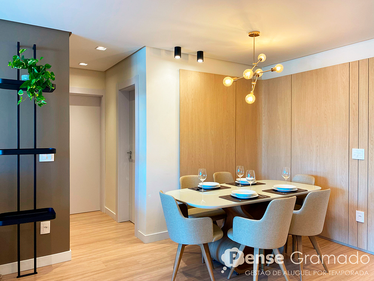 Angelo 202 - 2 suítes, 500m da Catedral de Pedra