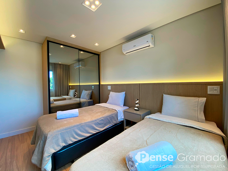 Angelo 202 - 2 suítes, 500m da Catedral de Pedra