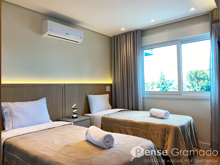 Angelo 202 - 2 suítes, 500m da Catedral de Pedra