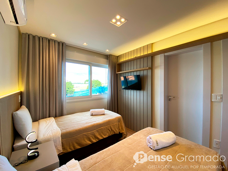 Angelo 202 - 2 suítes, 500m da Catedral de Pedra