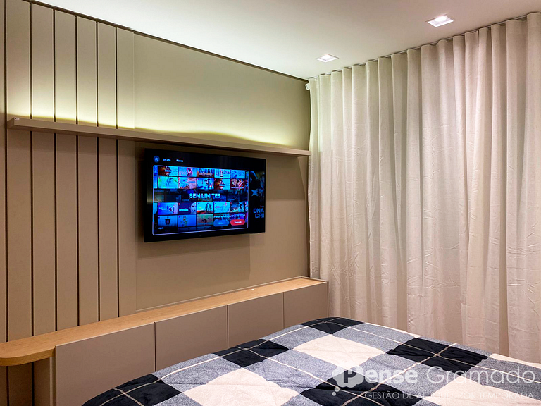 Angelo 202 - 2 suítes, 500m da Catedral de Pedra