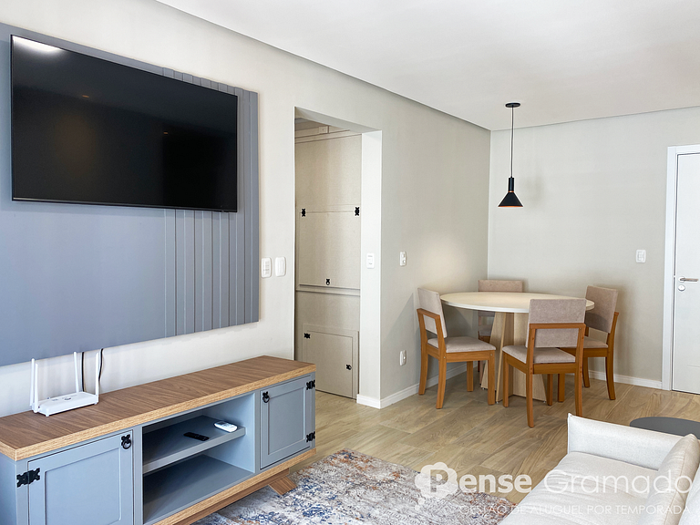 W. Garden 404 - Apto 2 dorm. 2 min. do Centro