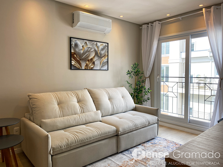 W. Garden 404 - Apto 2 dorm. 2 min. do Centro