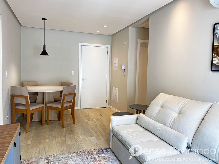 W. Garden 404 - Apto 2 dorm. 2 min. do Centro