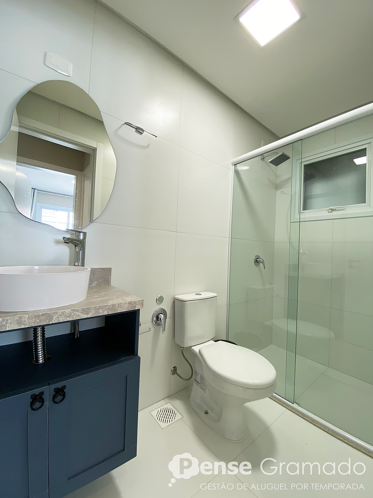 W. Garden 404 - Apto 2 dorm. 2 min. do Centro