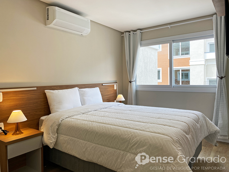 W. Garden 404 - Apto 2 dorm. 2 min. do Centro