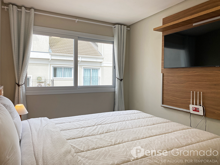 W. Garden 404 - Apto 2 dorm. 2 min. do Centro