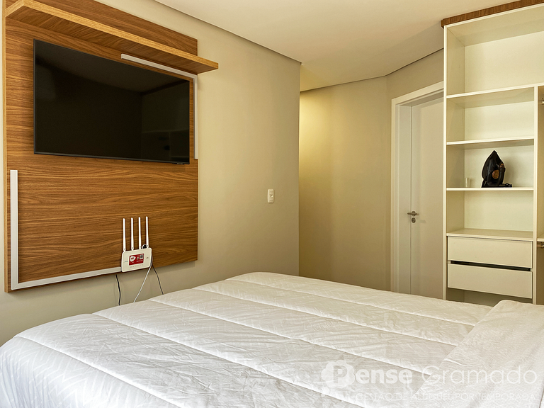 W. Garden 404 - Apto 2 dorm. 2 min. do Centro