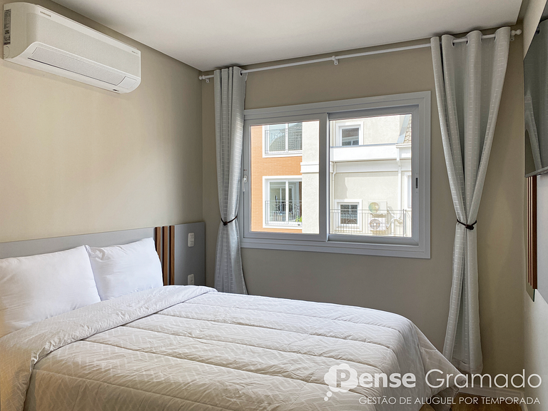 W. Garden 404 - Apto 2 dorm. 2 min. do Centro