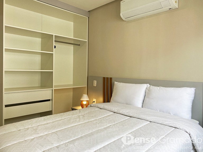 W. Garden 404 - Apto 2 dorm. 2 min. do Centro