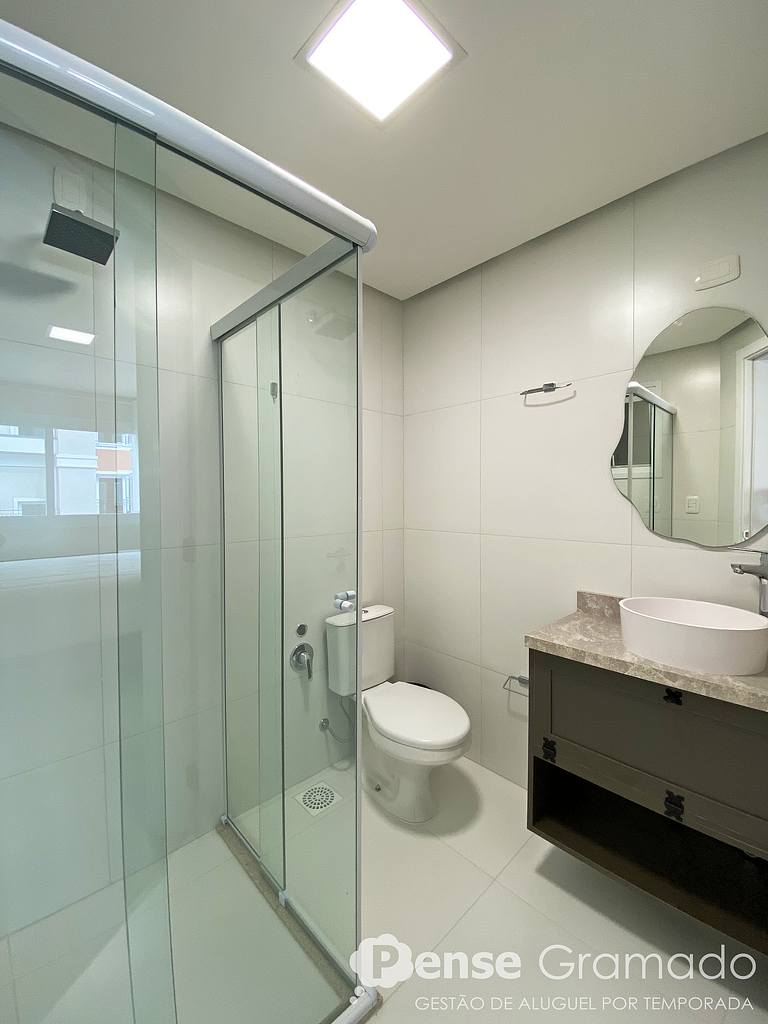 W. Garden 404 - Apto 2 dorm. 2 min. do Centro