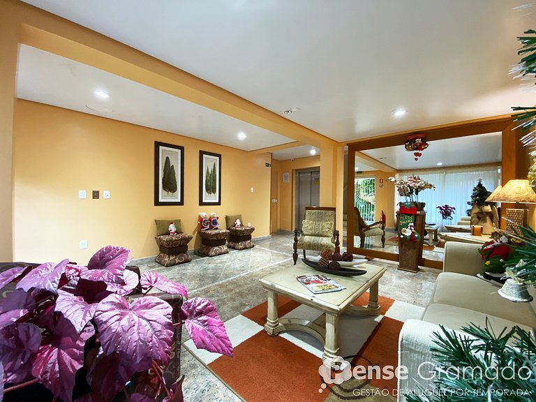 S.Tulipas 204 - Apto 3 suítes no Centro de Gramado