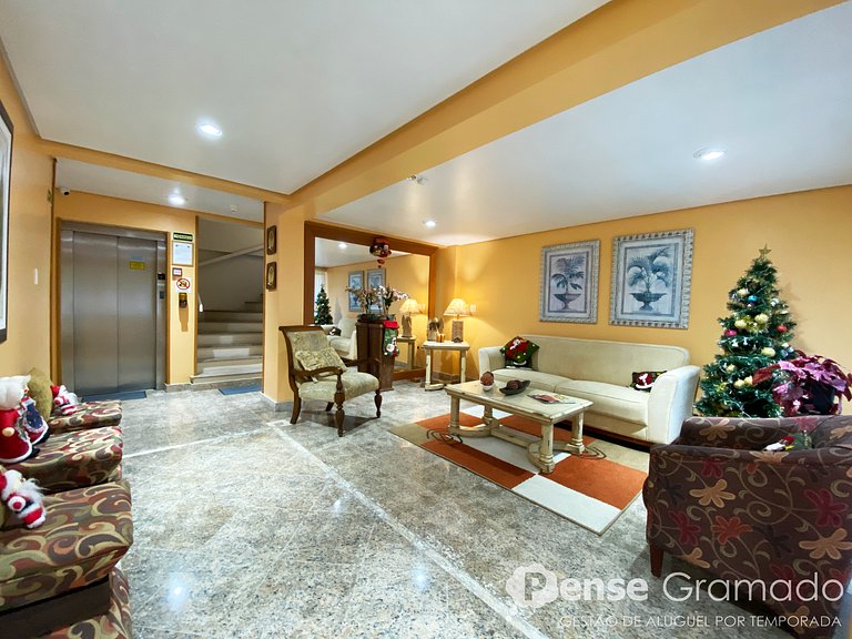 S.Tulipas 204 - Apto 3 suítes no Centro de Gramado