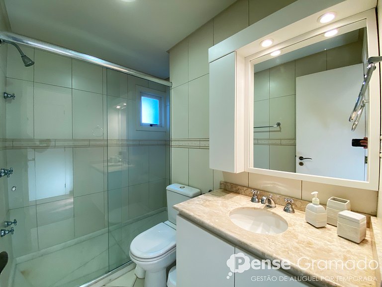 S.Tulipas 204 - Apto 3 suítes no Centro de Gramado