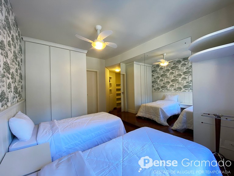 Tulipas 204 - 3 suítes, 2 vagas, 150m do Hard Rock Café