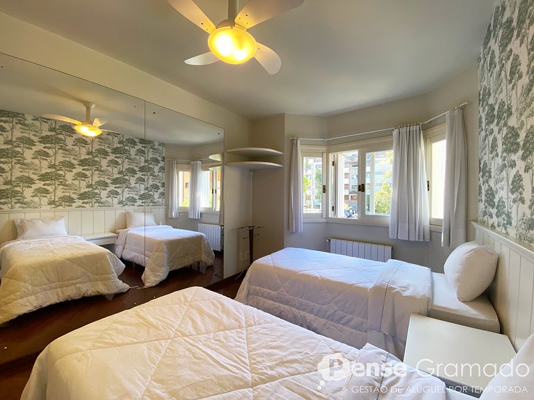 S.Tulipas 204 - Apto 3 suítes no Centro de Gramado