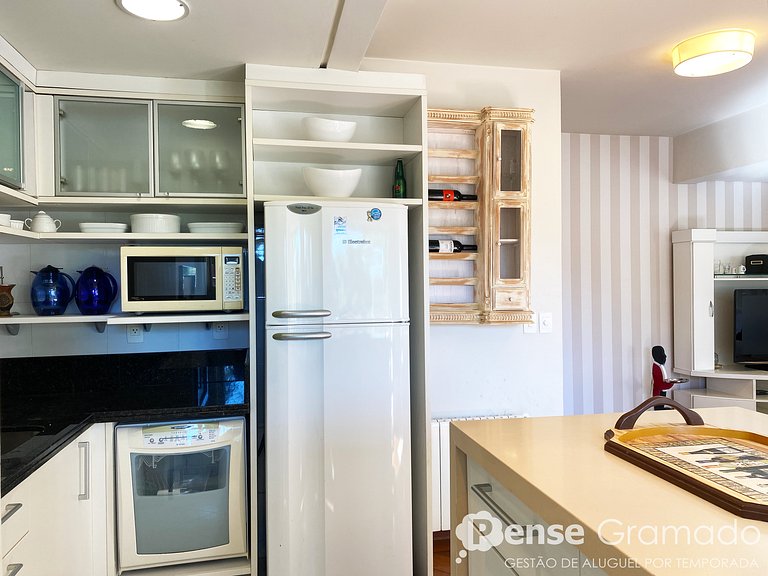 S.Tulipas 204 - Apto 3 suítes no Centro de Gramado