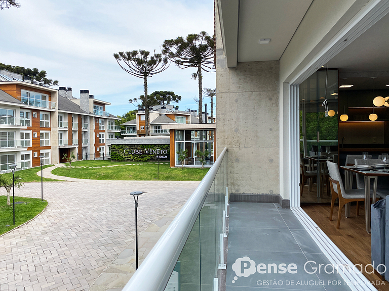 Vêneto 205 - 2 suítes c/ piscina e academia